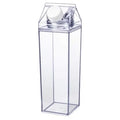 Transparent Acrylic Bottle Shaped Box Portable Milk Refrigerator Milk 500ml/1000ml-IMMEDIATE SHIP FOR ALL BRAZIL