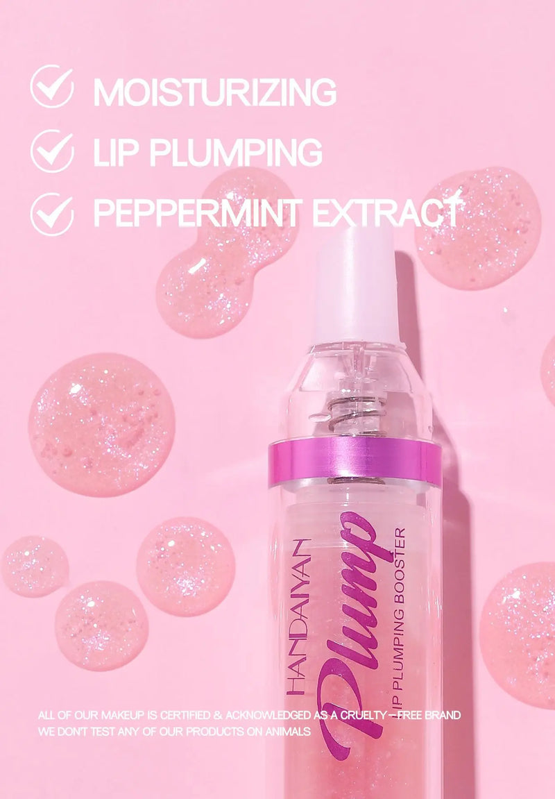 Plumping| Gloss com Ácido hialurônico - Aumenta o volume dos  lábios