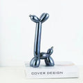 Creative Long Neck Balloon Dog Abstract Ceramic Ornaments Sculpture Study Room Statue Home Office Accessories Decoration Gift